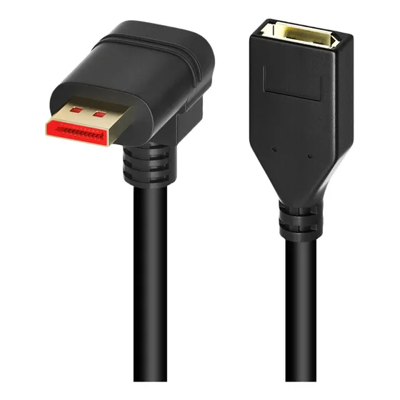 Cabo Extensor Displayport Dp 1.2 4k@60hz 2k@144hz 30cm 90