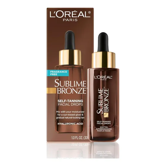 Loreal Paris Sublime Bronze Self Tanning Facial Gotas Con De