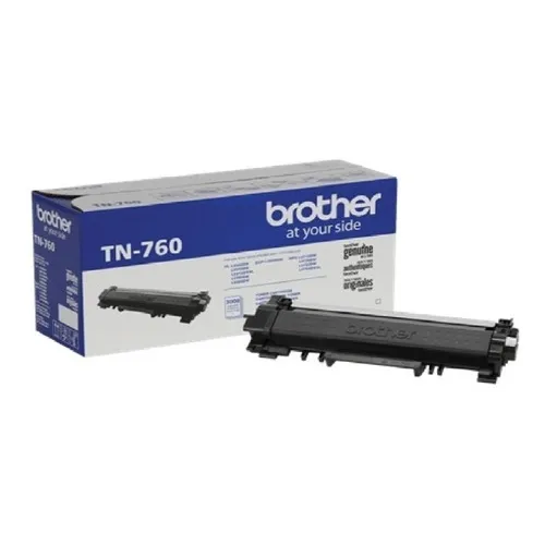Tóner Brother Tn760 Negro 3000 Páginas