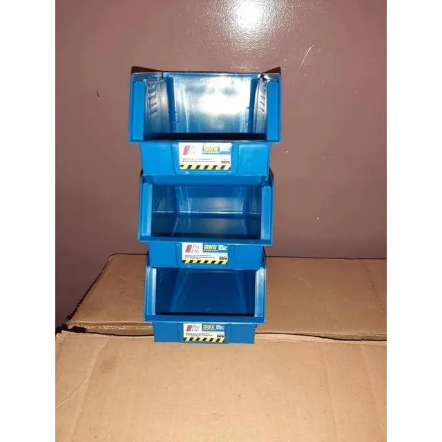 Cajas Plasticas Pequeñas De Almacenaje Apilables