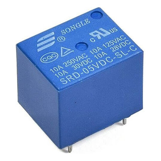 Relevador Relay Rele De 5v 10a Songle 5 Pines 5pzs Mv Relevador Relay Rele De 5v 10a Songle 5 Pines 5pzs Mv
