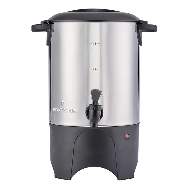 Cafetera Comercial Turboblender 4,5 Litros Para Eventos Color Plateado