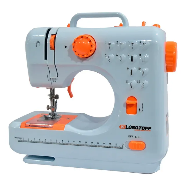 Maquina Coser Portatil Lusqtoff Puntadas C/ Pedal Y Reversa
