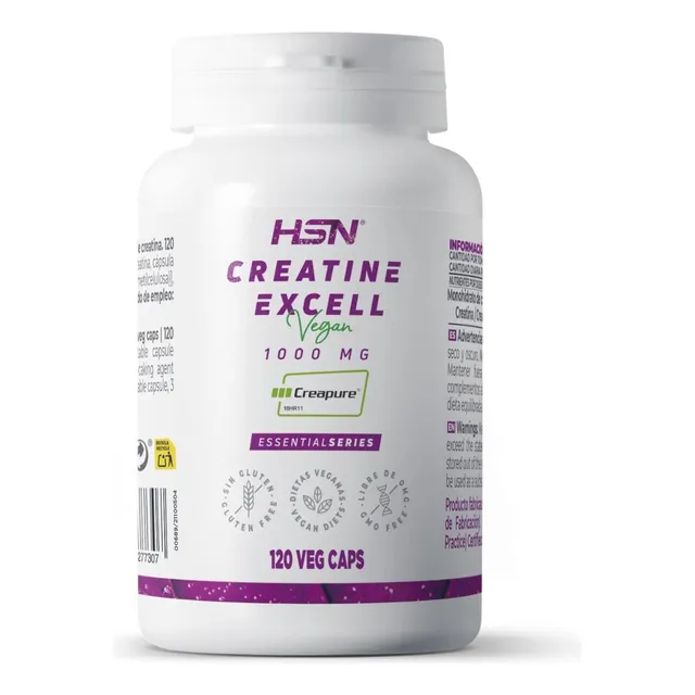Creatina Monohidrato Excell (100% Creapure) 120 Caps