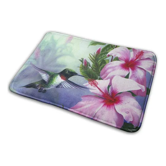 Alfombra Baño Espuma Viscoelastica Para Colibri Pajaro Ultra