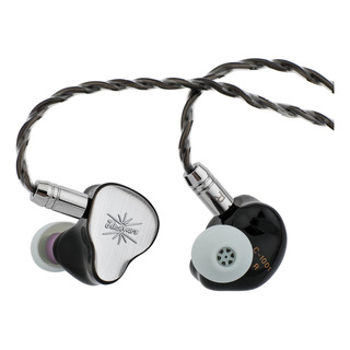 Monitor Auditivo Linsoul Kiwi Ears Ke4 2dd+2ba Hybrid Silver Monitor Auditivo Linsoul Kiwi Ears Ke4 2dd+2ba Hybrid Silver