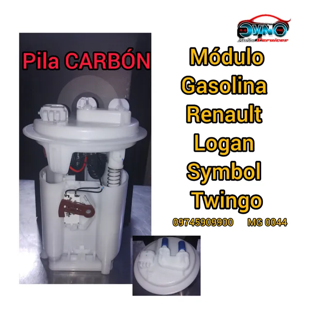 Módulo Gasolina Logan Symbol Twingo 2 Picos. Bomba De Carbón