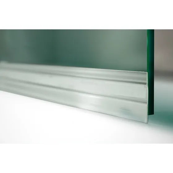 Veda Vedação Rodo Protetor Porta Transparente Adesivo 90cm