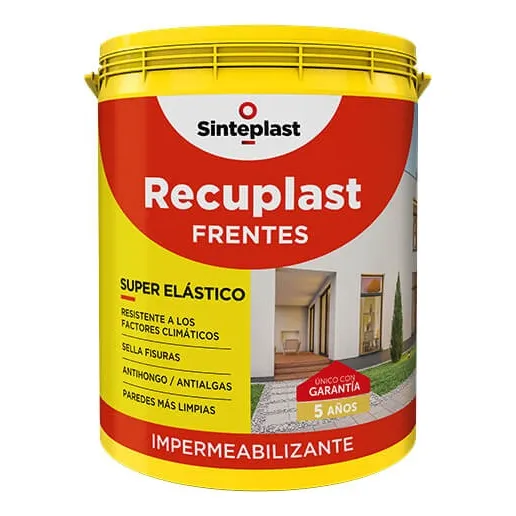 Recuplast Frentes Impermeabilizante 1 Lts Exterior Blanco 