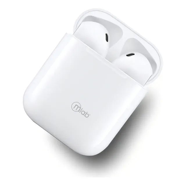 Audifonos Mlab Just Fly 8913 In Ear Bluetooth Tws Blanco