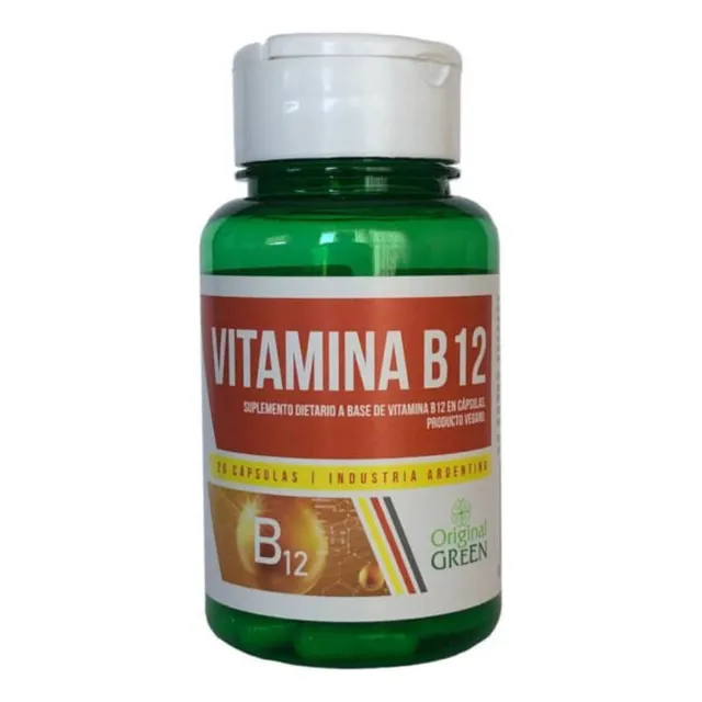 Green- Vitamina B12 X20 Cap Sabor Sin sabor