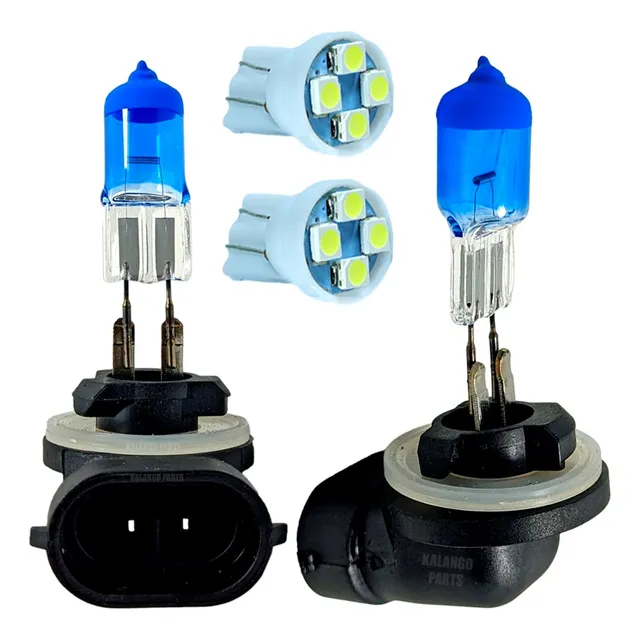 Lampada Super Branca 8500k Farol Milha Neblina Auxiliar H27