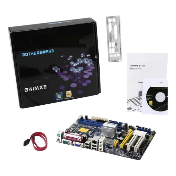 Tarjeta Madre G41mxe Lga775 Intel Ddr3 1333hz 4usb/audio/vga
