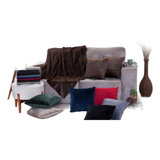 Kit Com 2 Xales Para Sofá 2,20x1,40 Suede Macio Preço Baixo! Kit Com 2 Xales Para Sofá 2,20x1,40 Suede Macio Preço Baixo!
