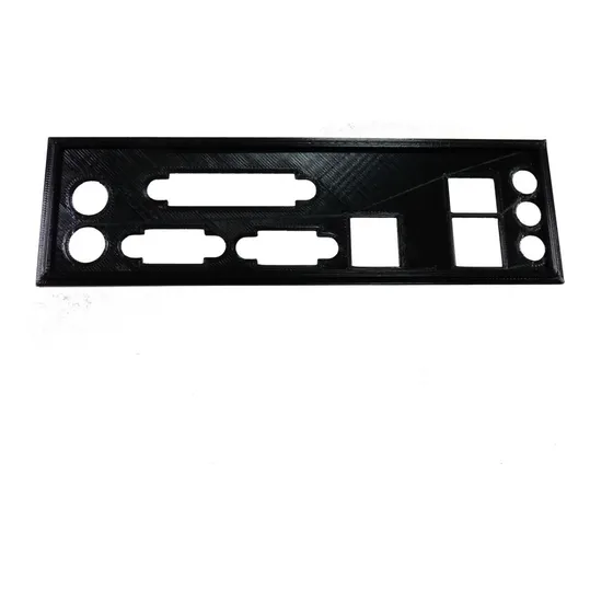 Espelho Acabamento Tampa Chapinha Placa Mãe Asrock H61m-ps4