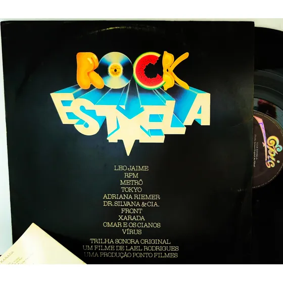 Lp Vinil - Rock Estrela - Trilha Sonora Original Do Filme