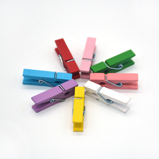 Miniclips De Madera Coloridos Para Fotos, Clips De Madera Miniclips De Madera Coloridos Para Fotos, Clips De Madera