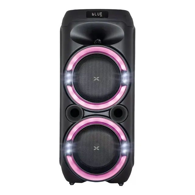 Parlante Xion Xtreme Xt380 Luces  Bluetooth Fm Usb Dimm