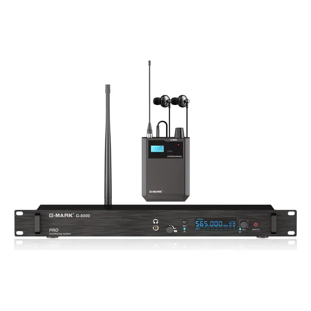 G-mark G8000 Sistema Monitoreo Inalámbrico Estéreo mono