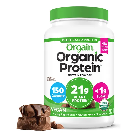 Fudge De Chocolate Cremoso Vegano Orgánico Orgánico En Polvo