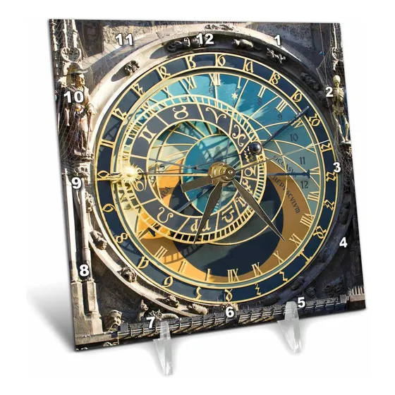 3drose Dc__1 Relojes Astronómicos Orloj Praga República Chec