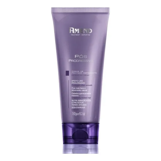 Amend Pós Progressiva Creme De Pentear Defrizante 180g