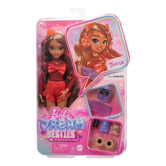 Muñeca Articulada Barbie Dream Besties Teresa P/ Niñas 2024