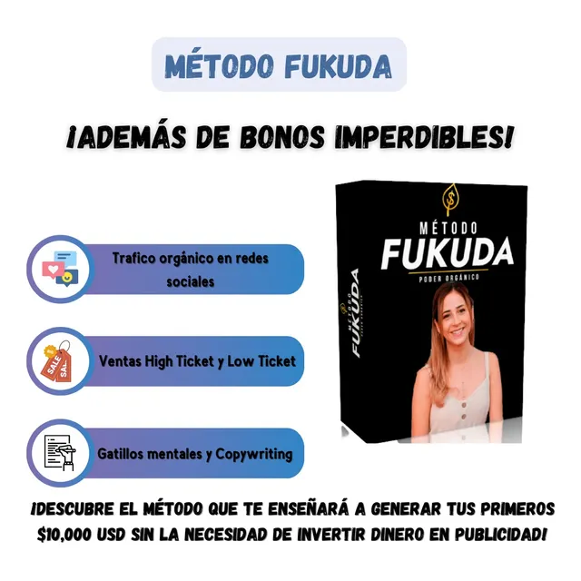 Curso Método Fukuda - Marketing De Afiliados - Ximena Fukuda