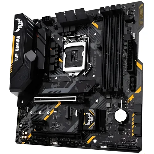 intel core i3 10th＋ASUS TUF GAMING B560M Placa-mãe Asus Tuf Gaming B560m-plus Lga1200 Ddr4 Matx -xmd