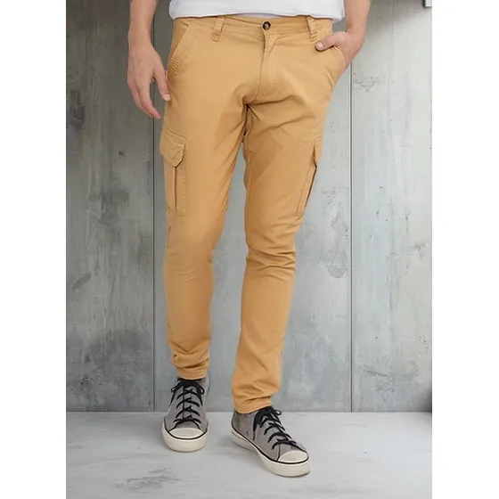 Pantalon Cargo De Gabardina Dogma Premium