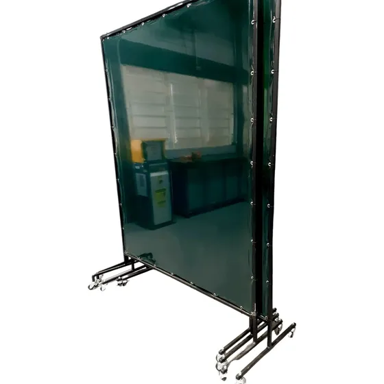 3 Biombos Solda C/rodízio 1,25(l)x1,80(a) Incluso