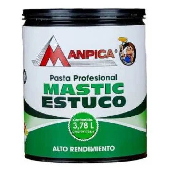 Pasta Profesional Mastic-estuco 1 Galón Manpica
