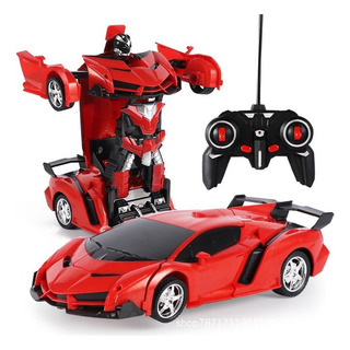 2 En 1 Eléctrico Rc Coche Transformación Robots Niños Juguet 2 En 1 Eléctrico Rc Coche Transformación Robots Niños Juguet
