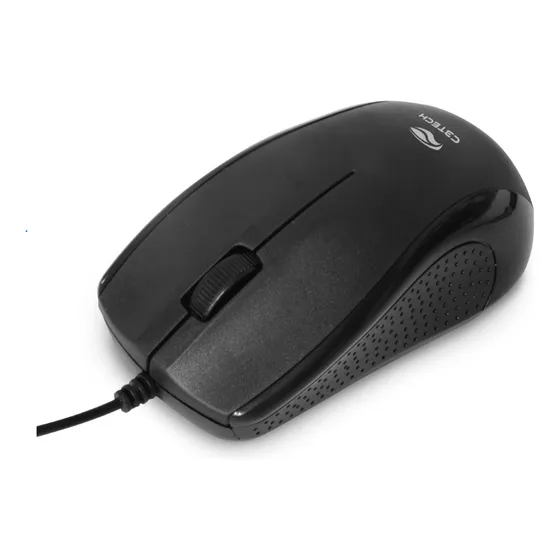 Mouse Usb Com Fio C3tech Ms26bk Preto