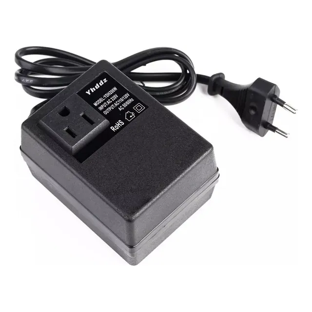 Transformador De Corriente De 110-220v 200w 2 Patas Redondas