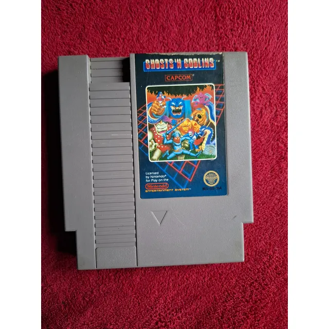 Ghosts And Goblins Gosts 'n Goblins Cartucho Original Ninten