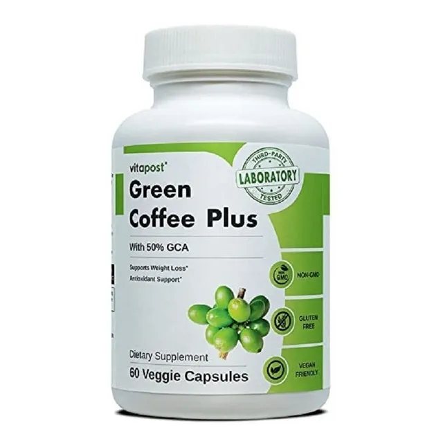 Extracto De Cafe Verde 800 Mg, 60 - Unidad a $1500