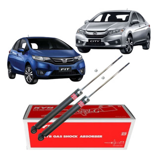 Par Amortecedor Traseiro Honda City Fit 2015 Em Diante Par Amortecedor Traseiro Honda City Fit 2015 Em Diante
