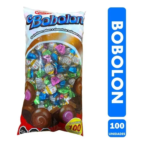 Chocolates Rellenos Bobolon De Fruna Bolsa X 100 Uni Piñata