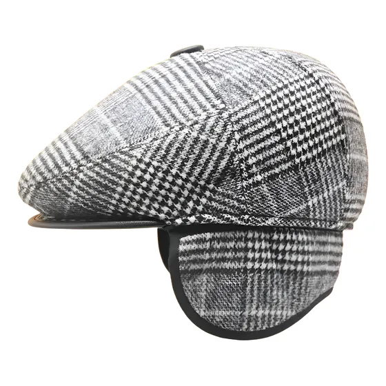 Gorra Botón Retro Irlandesa Estilo Peaky Bl.