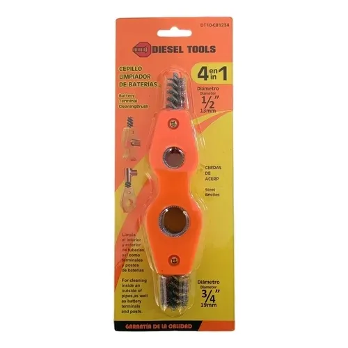 Cepillo P/limpiar Bornes De Bateria (4 En 1) B21diesel Tools