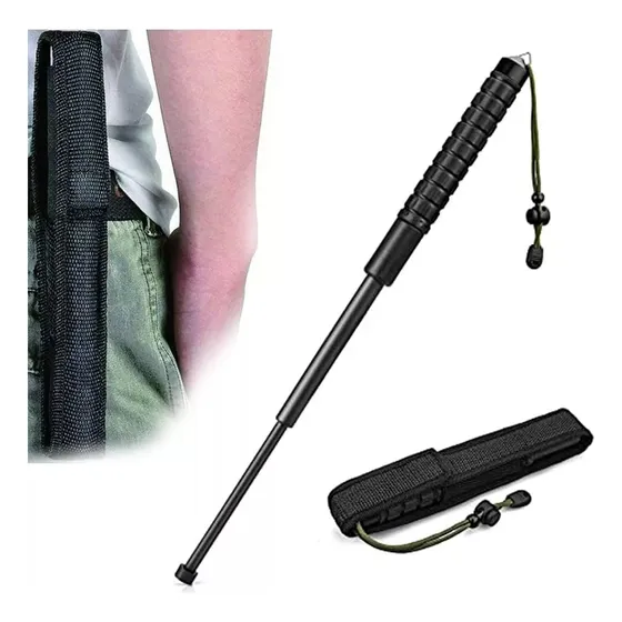 Bastón Retráctil Automático 1 Pcs Defensa Personal