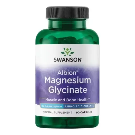Magnesio Glicinato Albion Swanson 133 Mg X 90 Cap Sabor Neutro | Cuotas sin interés