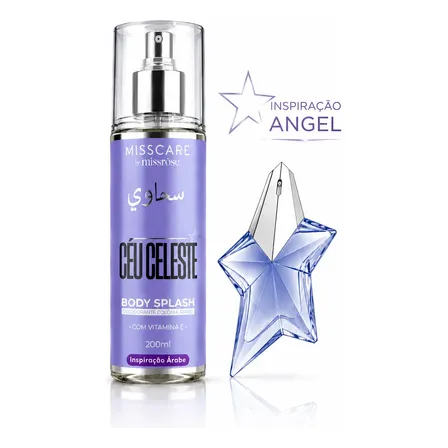 Body Splash Perfume Corporal Colônia Desodorante Spray 200ml