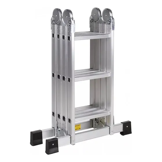 Escalera Aluminio 12 Peldaños Multipropósito.