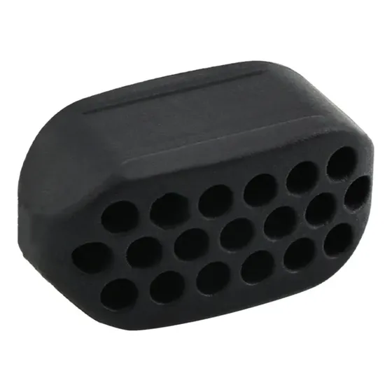 Ejercitador Mandibular Mewing Negro Nivel 3