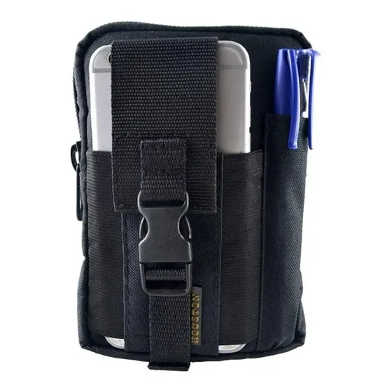 Funda Pouch Molle Táctico Porta Arma Celular Objeto Houston