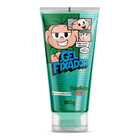 Gel Fixador Infantil Cebolinha Kids 180g Turma Da Monica