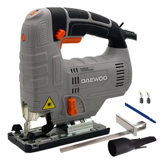 Sierra Caladora Daewoo Guia Laser 800w Pendular DAJS800 sierra gris de 220V