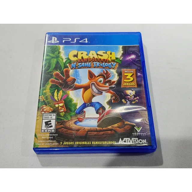 Crash Bandicoot N Sane Trilogy Ps4 / Playstation 4 Físico